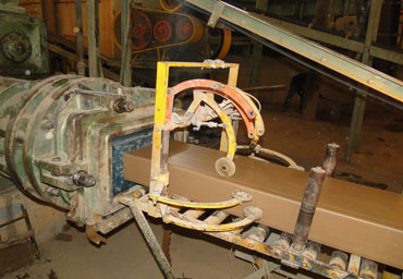 Material sainda da maromba (Extrusora)